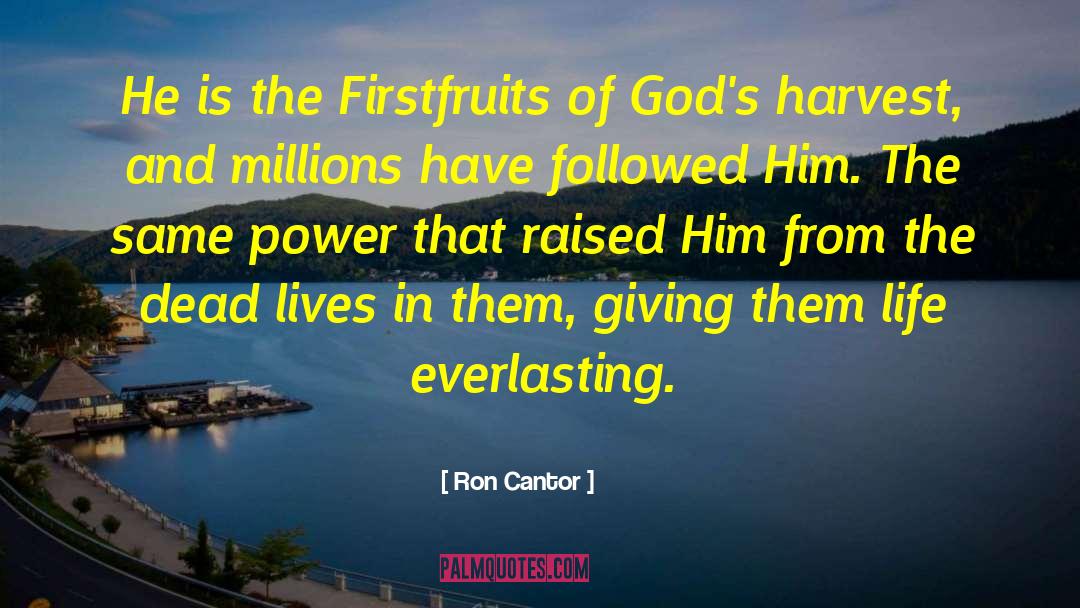 Course Of Life quotes by Ron Cantor