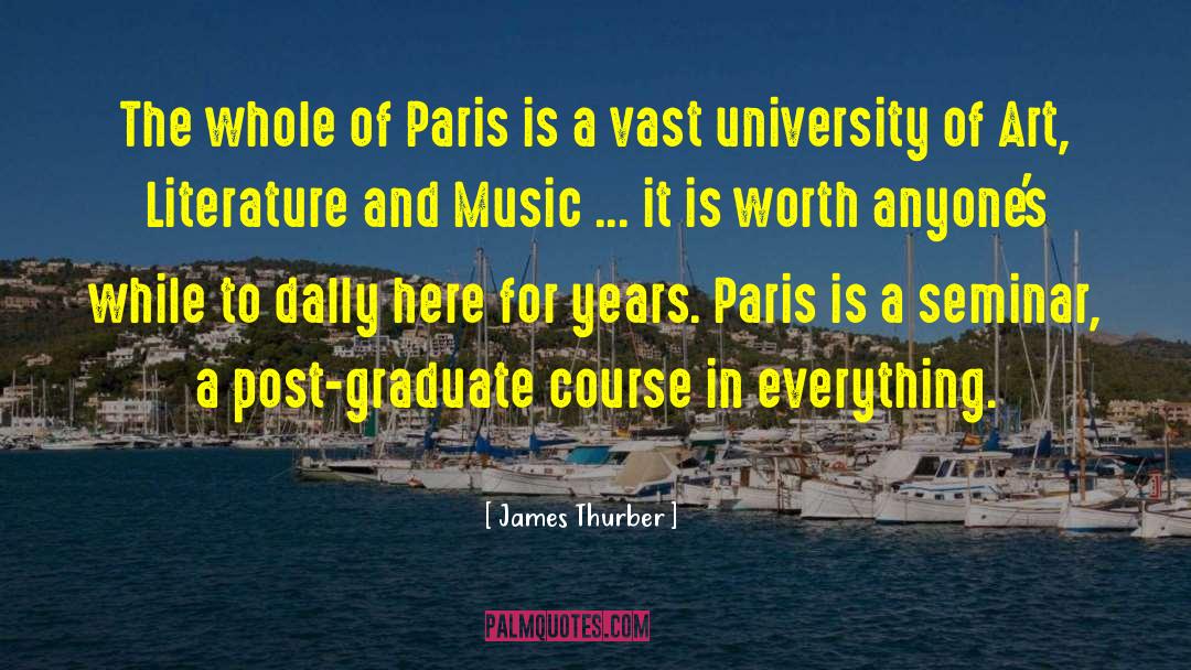 Courses Here In Philippines quotes by James Thurber