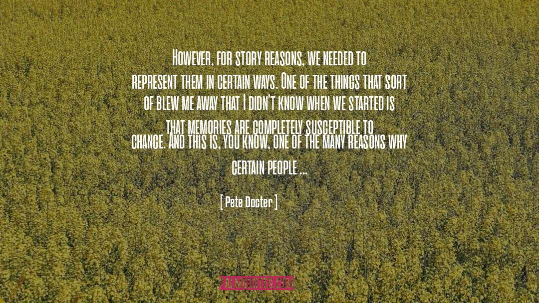 Court Cases quotes by Pete Docter