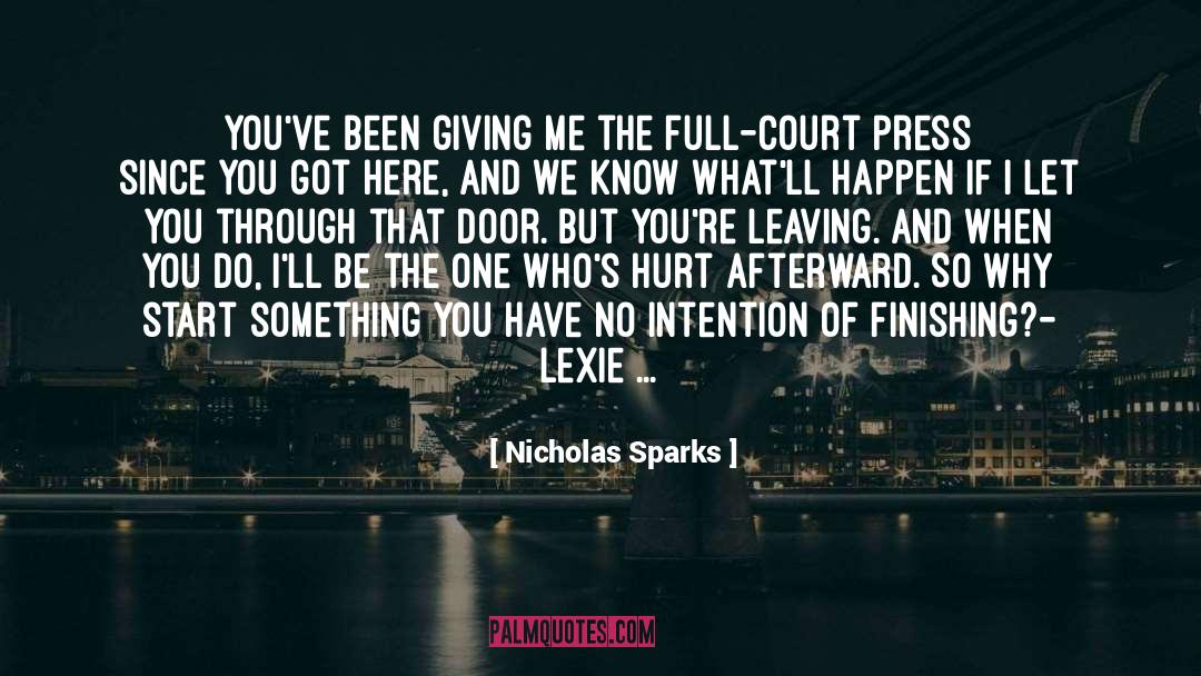 Court Clerk quotes by Nicholas Sparks