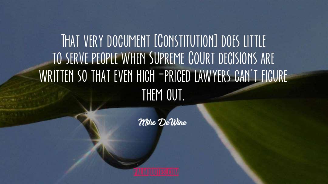 Court Decision quotes by Mike DeWine