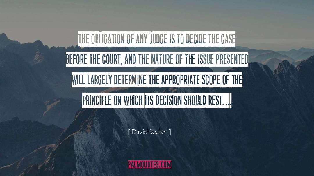 Court Judges quotes by David Souter