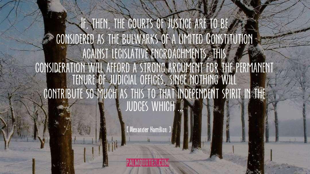Court Judges quotes by Alexander Hamilton
