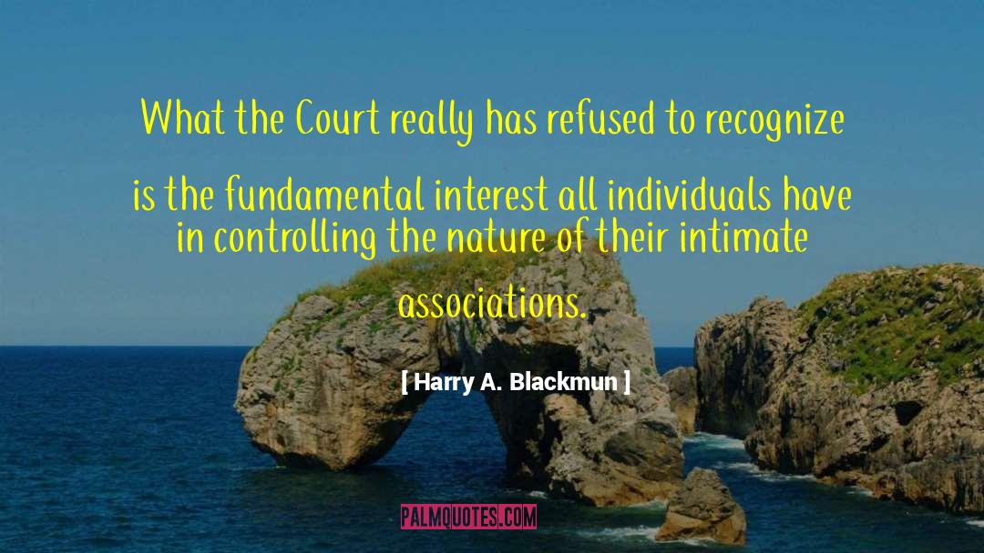 Court Me quotes by Harry A. Blackmun