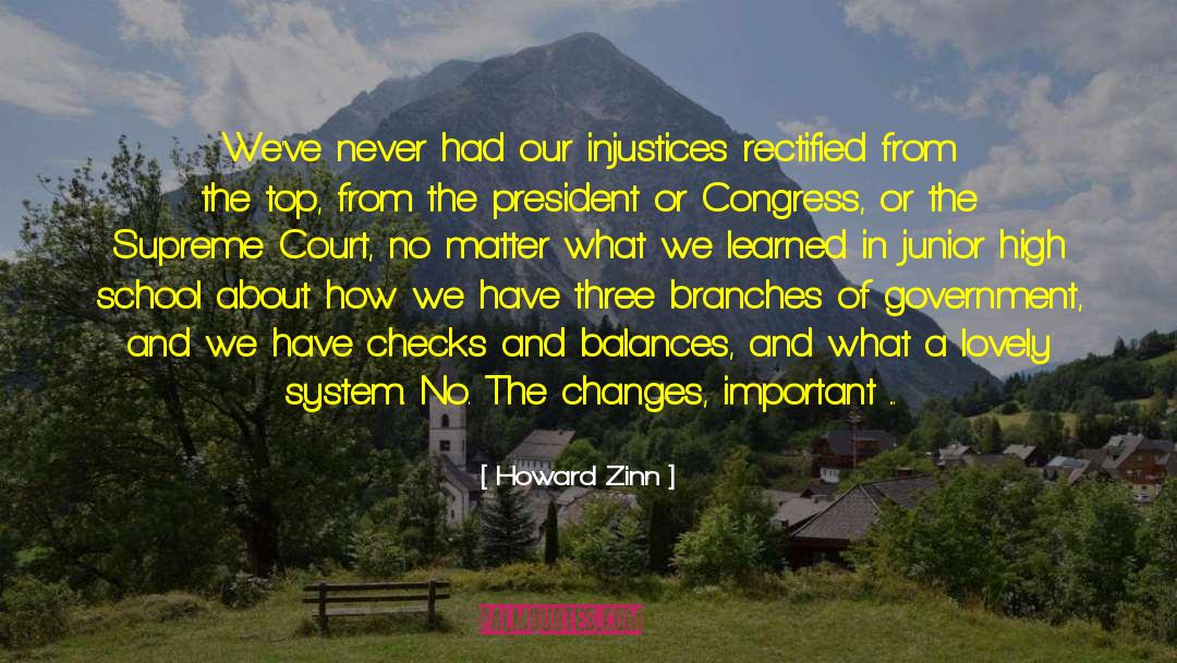 Court Officers quotes by Howard Zinn