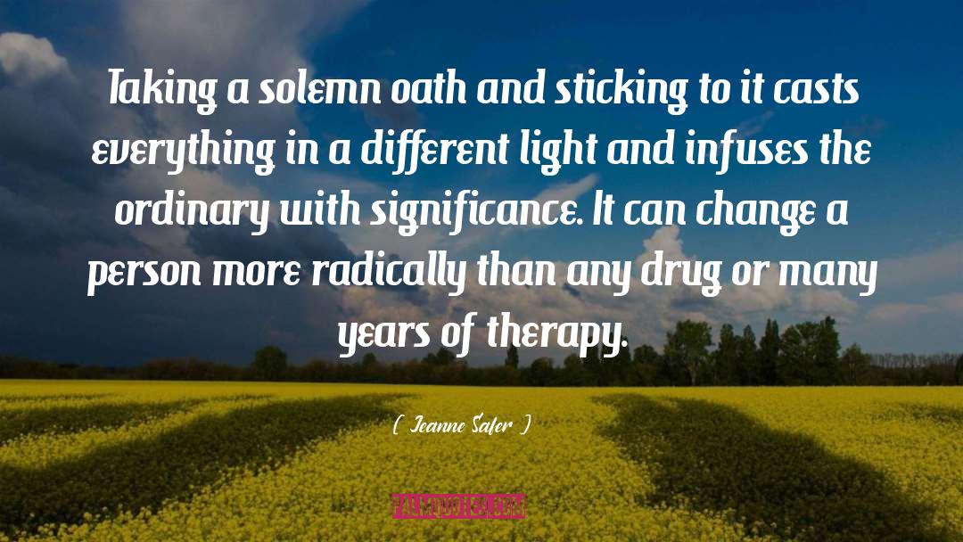 Court Ordered Therapy quotes by Jeanne Safer