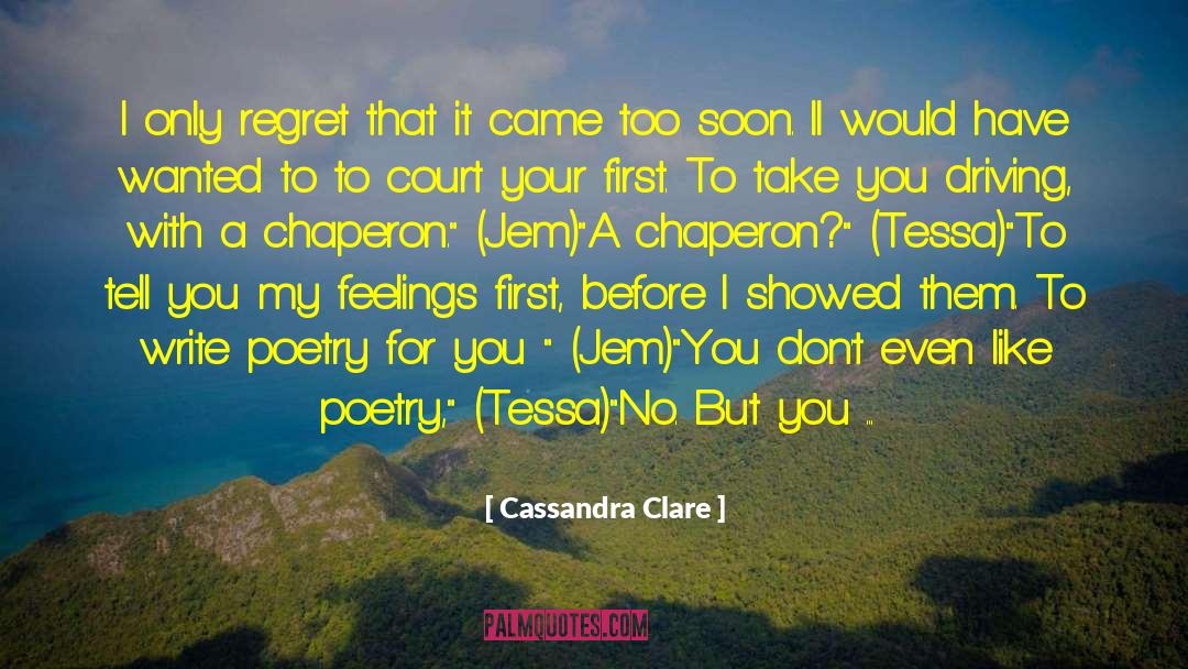 Court Room quotes by Cassandra Clare