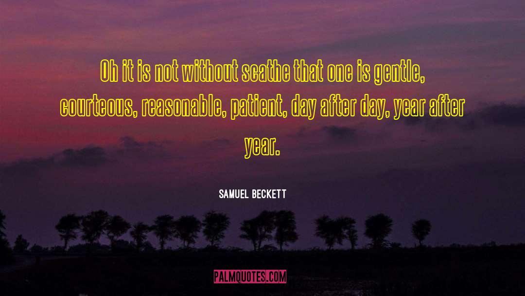 Courteous quotes by Samuel Beckett