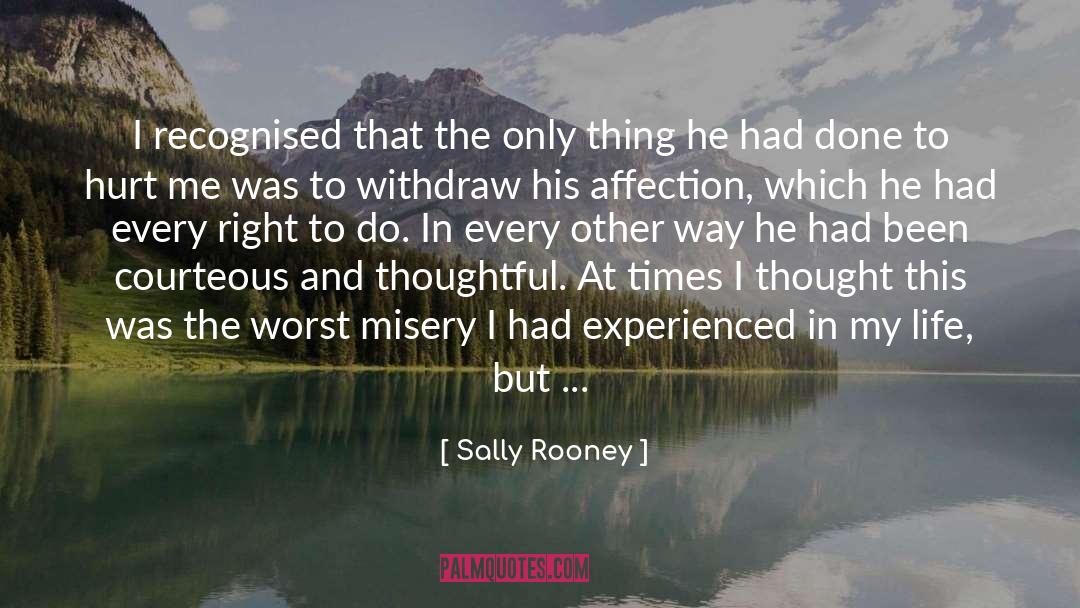 Courteous quotes by Sally Rooney