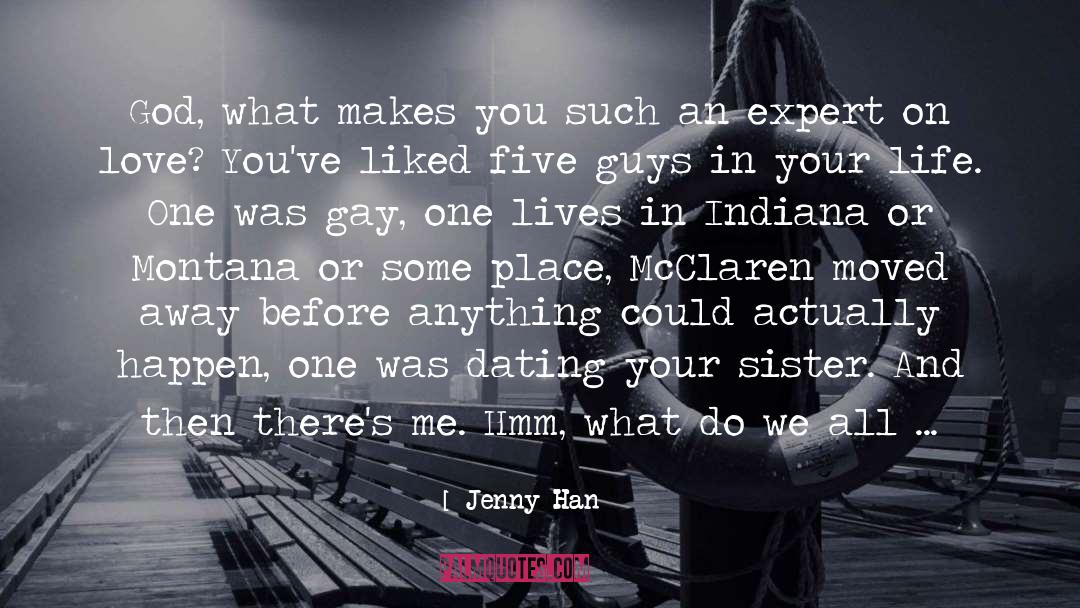 Courthouses Of Indiana quotes by Jenny Han