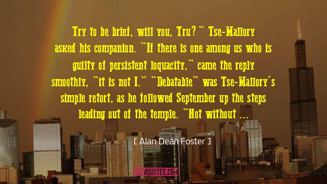 Courtiers Reply quotes by Alan Dean Foster