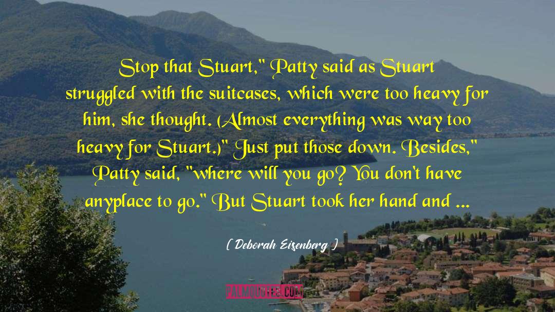 Courting Finding Love Suitor quotes by Deborah Eisenberg