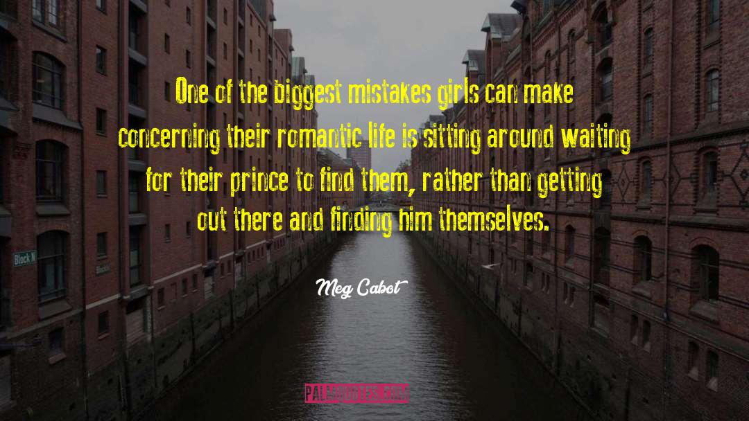 Courting Finding Love Suitor quotes by Meg Cabot