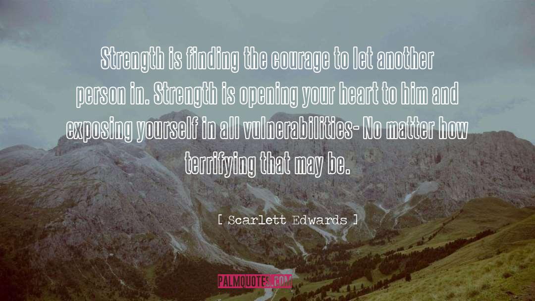 Courting Finding Love Suitor quotes by Scarlett Edwards