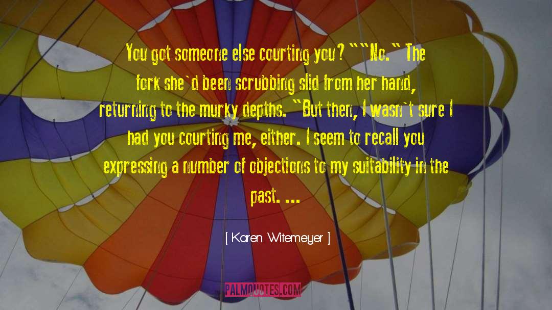 Courting quotes by Karen Witemeyer