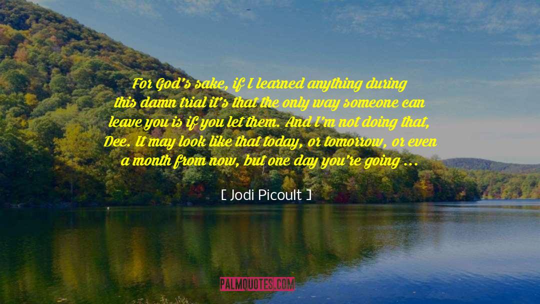 Courtroom Trial quotes by Jodi Picoult