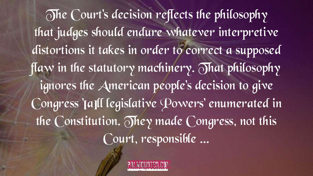 Courts quotes by Antonin Scalia