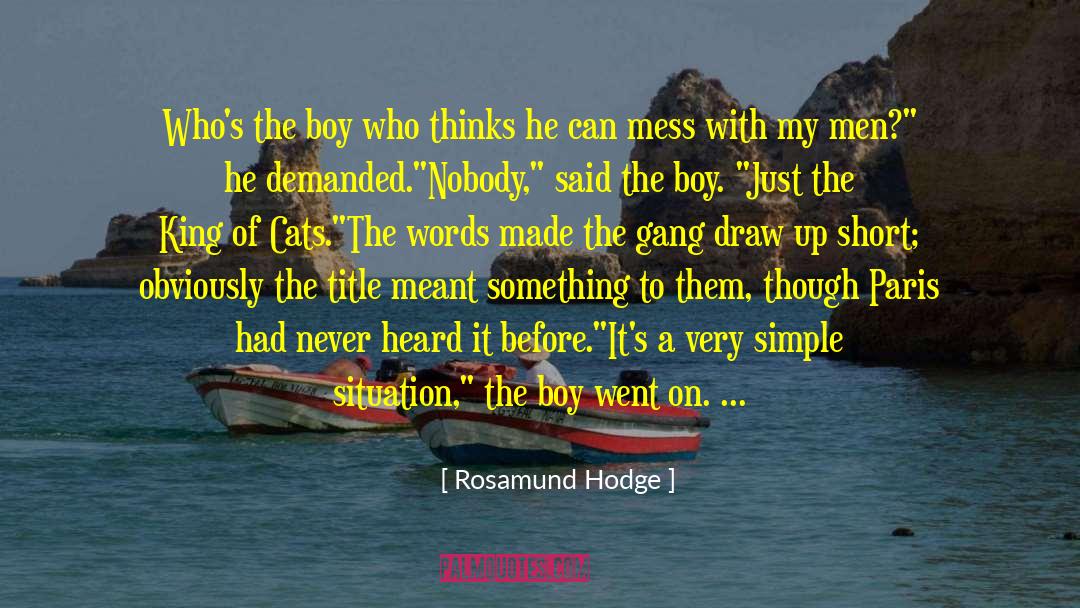 Coutellier Paris quotes by Rosamund Hodge