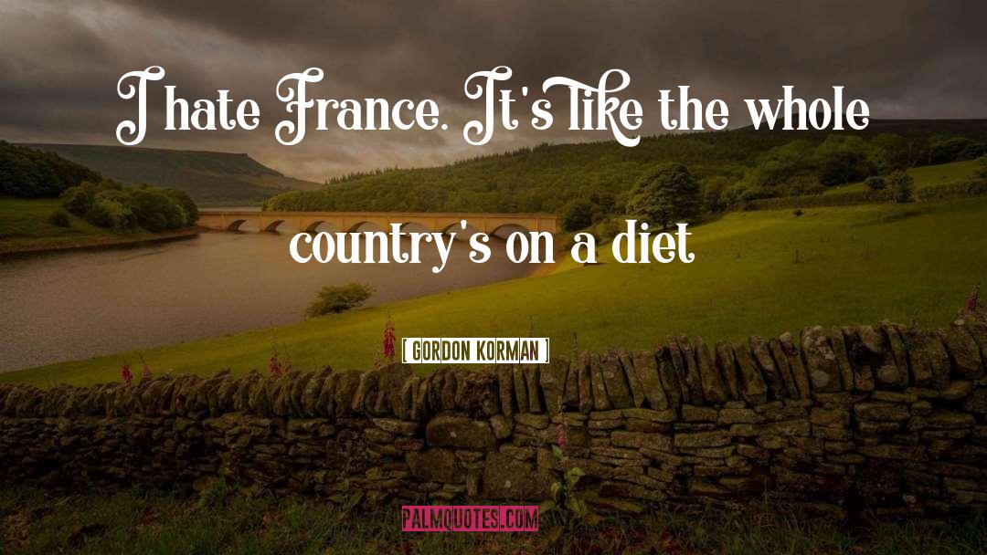 Coutras France quotes by Gordon Korman