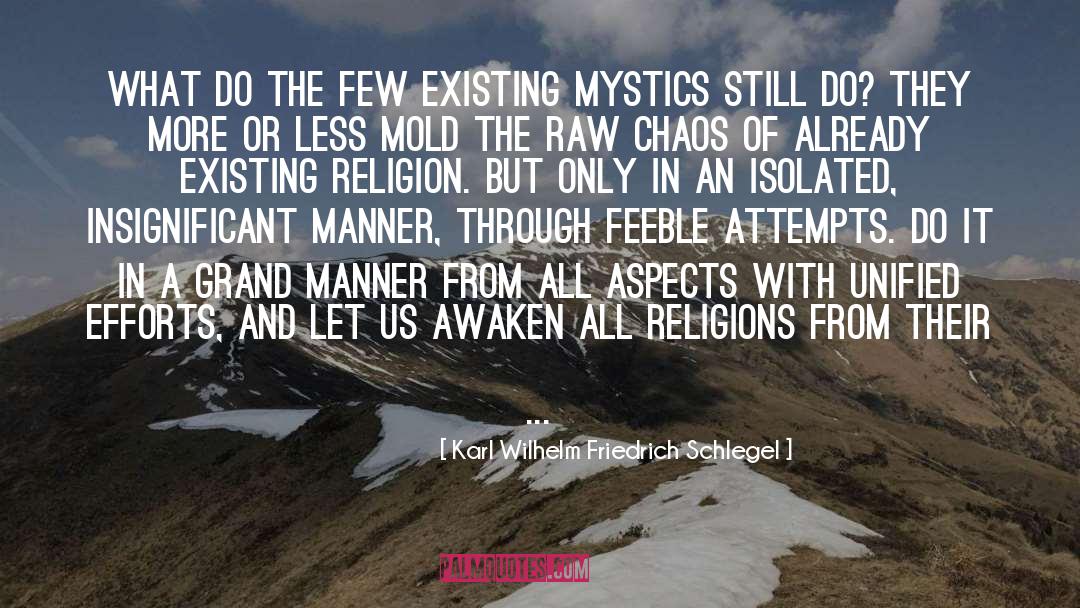 Coven Of Mystics quotes by Karl Wilhelm Friedrich Schlegel