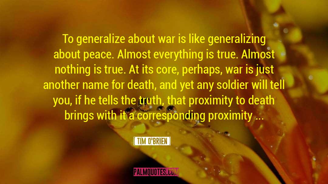 Covenant Of War quotes by Tim O'Brien