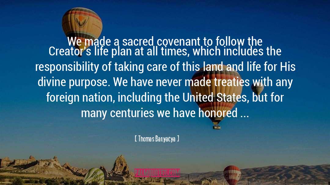Covenant quotes by Thomas Banyacya