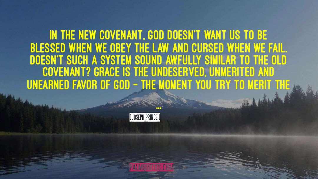 Covenant quotes by Joseph Prince