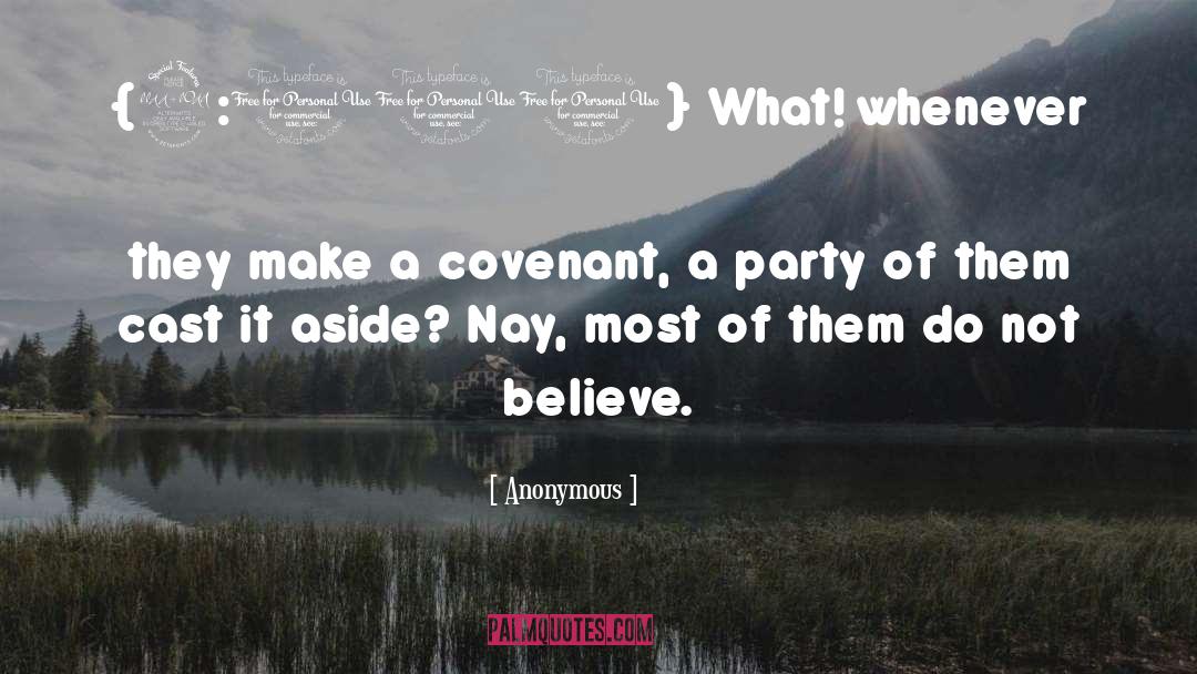 Covenant quotes by Anonymous