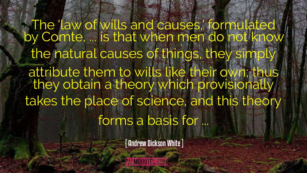 Covenant Theology quotes by Andrew Dickson White