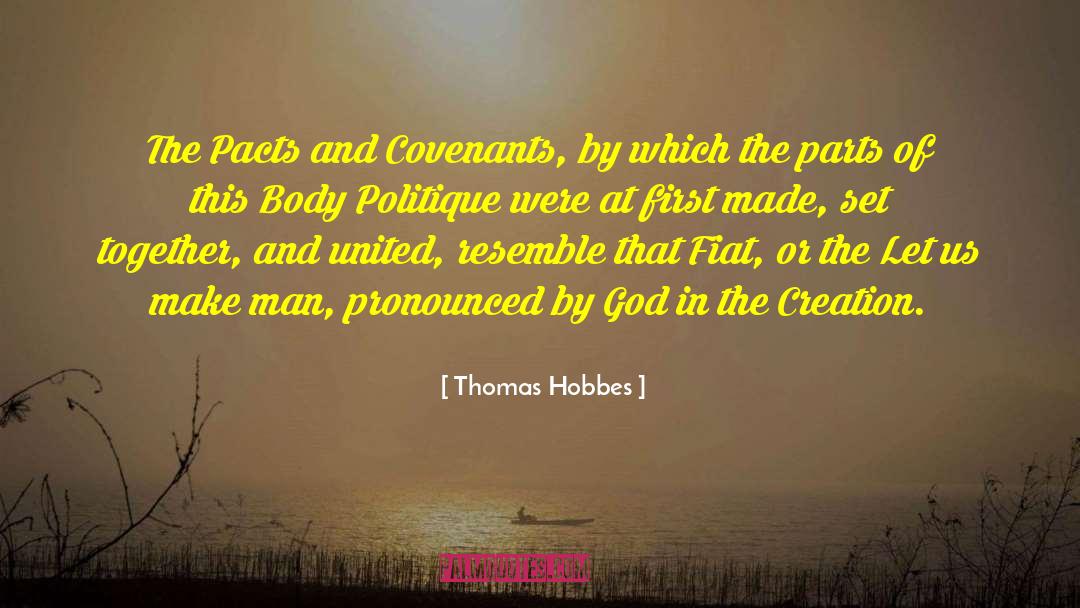 Covenants quotes by Thomas Hobbes