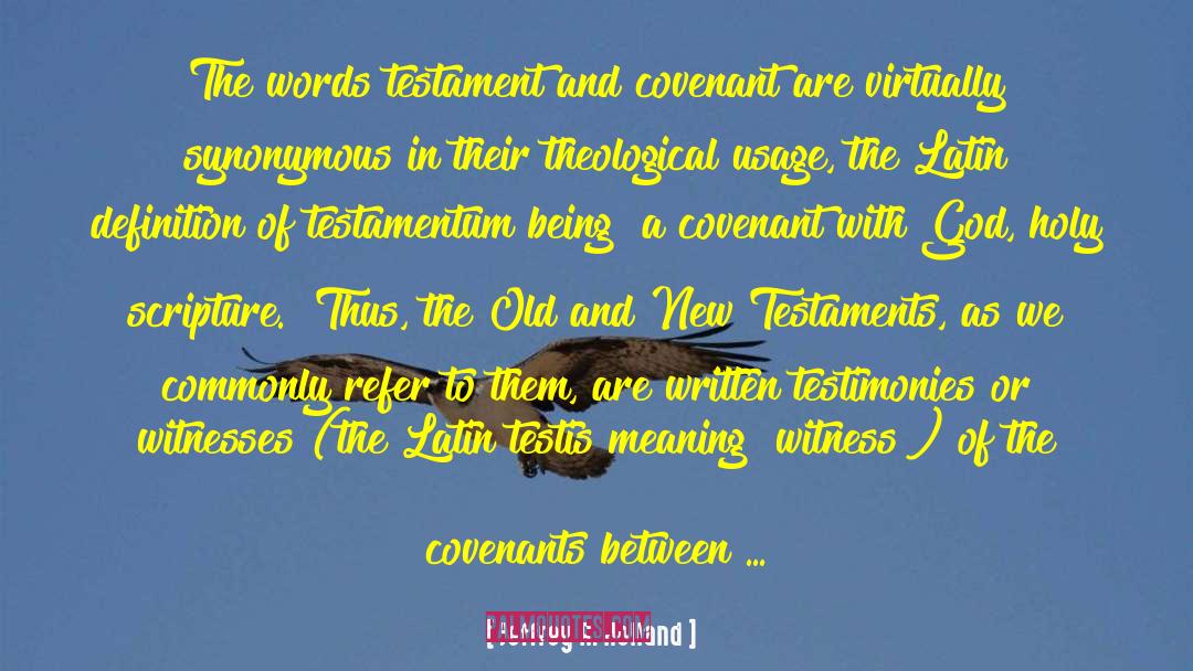 Covenants quotes by Jeffrey R. Holland