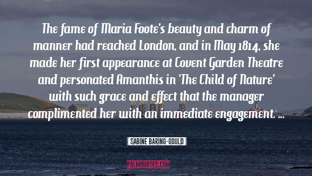 Covent Garden quotes by Sabine Baring-Gould