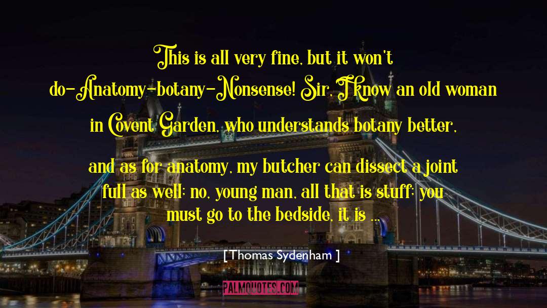 Covent Garden quotes by Thomas Sydenham