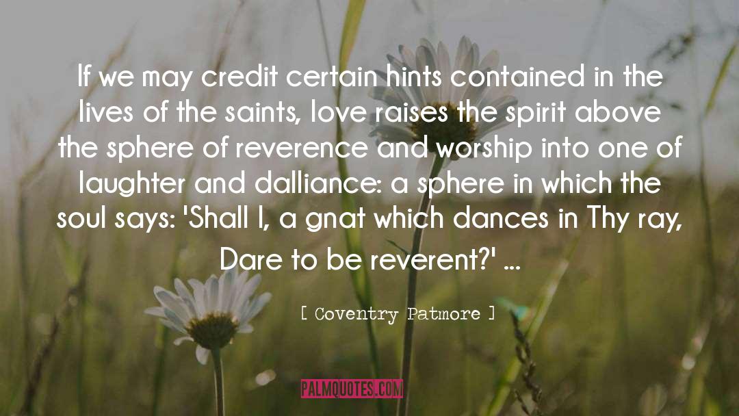 Coventry quotes by Coventry Patmore