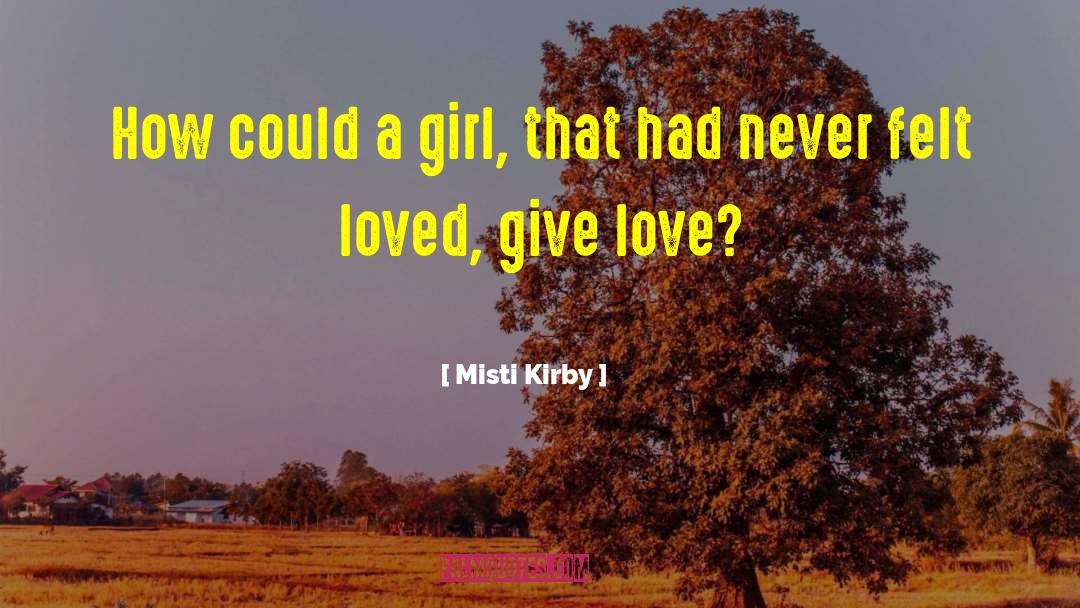 Cover Girl quotes by Misti Kirby