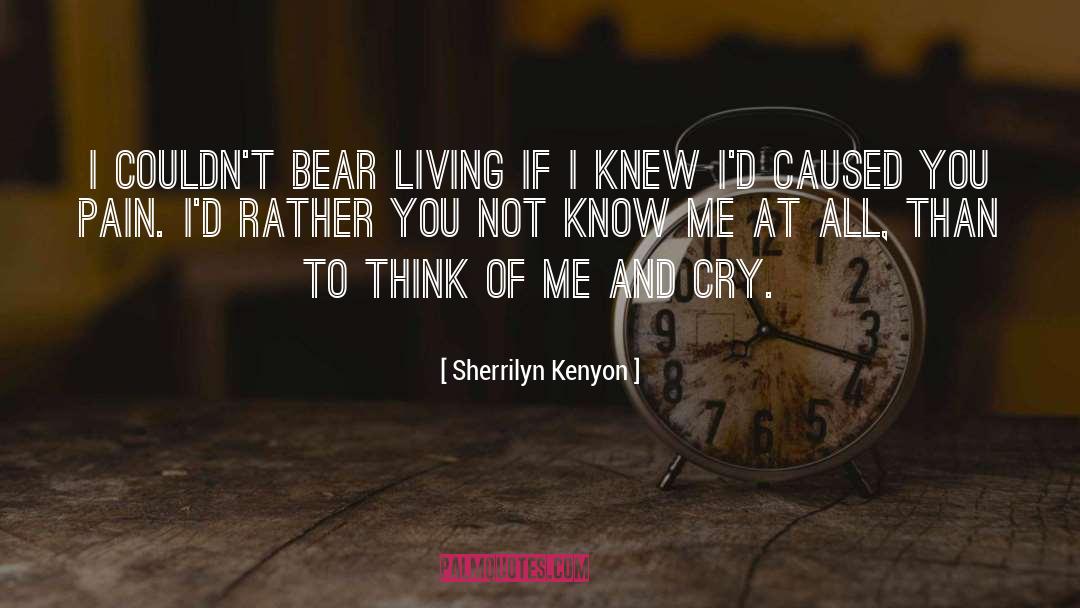 Cover Pain quotes by Sherrilyn Kenyon