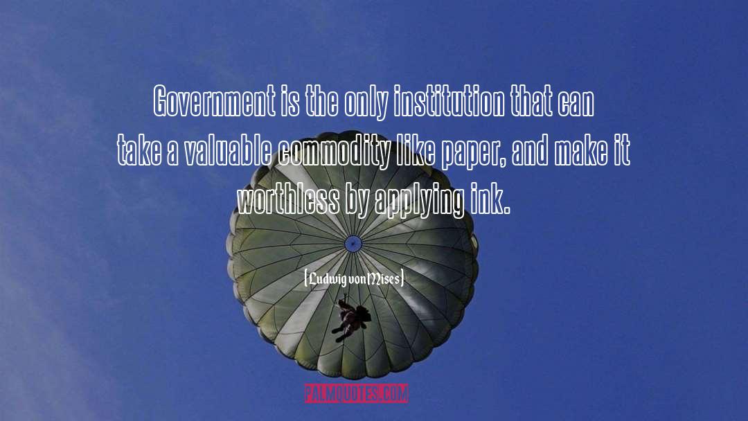 Cover Paper quotes by Ludwig Von Mises