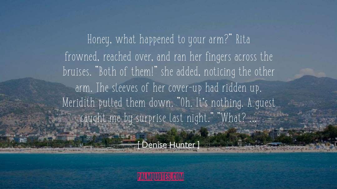 Cover Up quotes by Denise Hunter