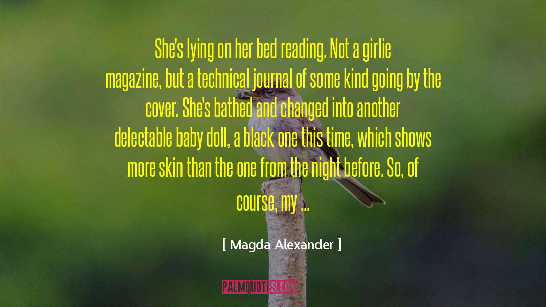 Cover Ups quotes by Magda Alexander