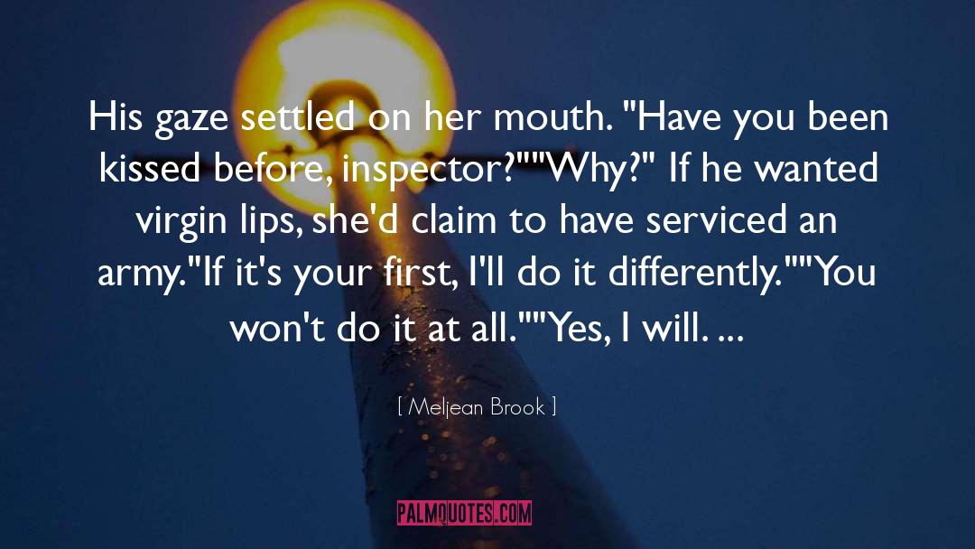 Cover Your Mouth quotes by Meljean Brook