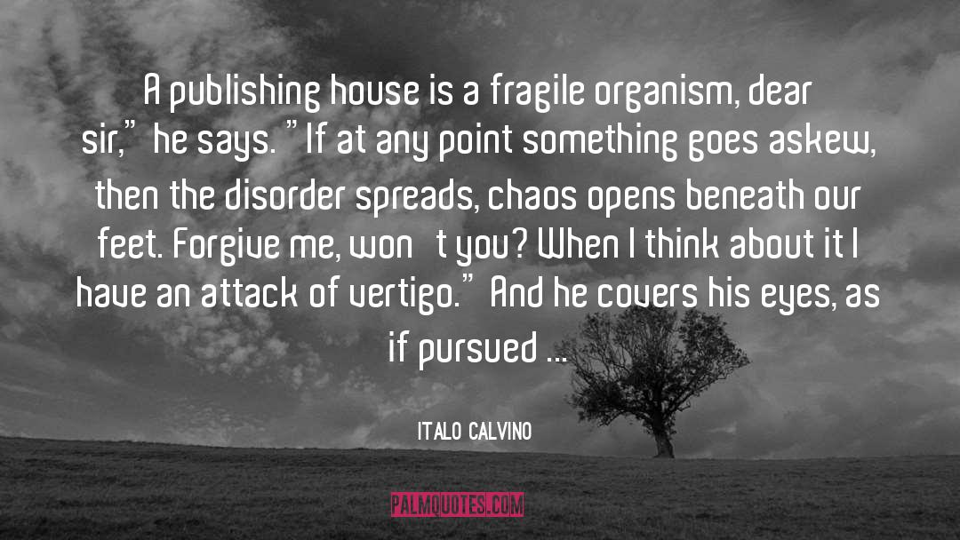 Covers quotes by Italo Calvino