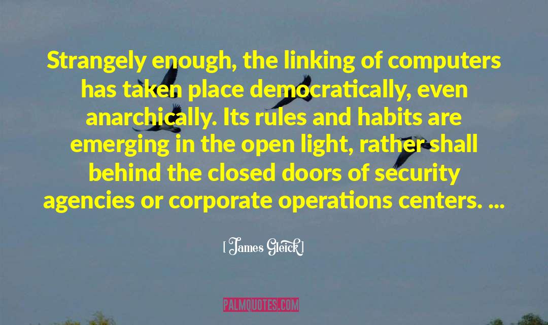 Covert Operations quotes by James Gleick
