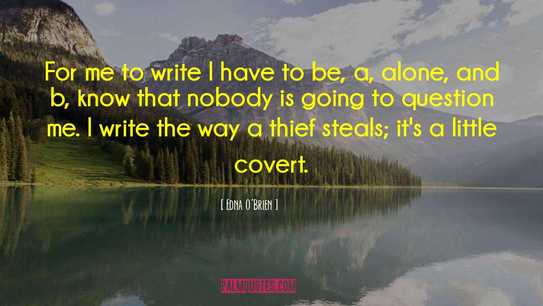 Covert quotes by Edna O'Brien