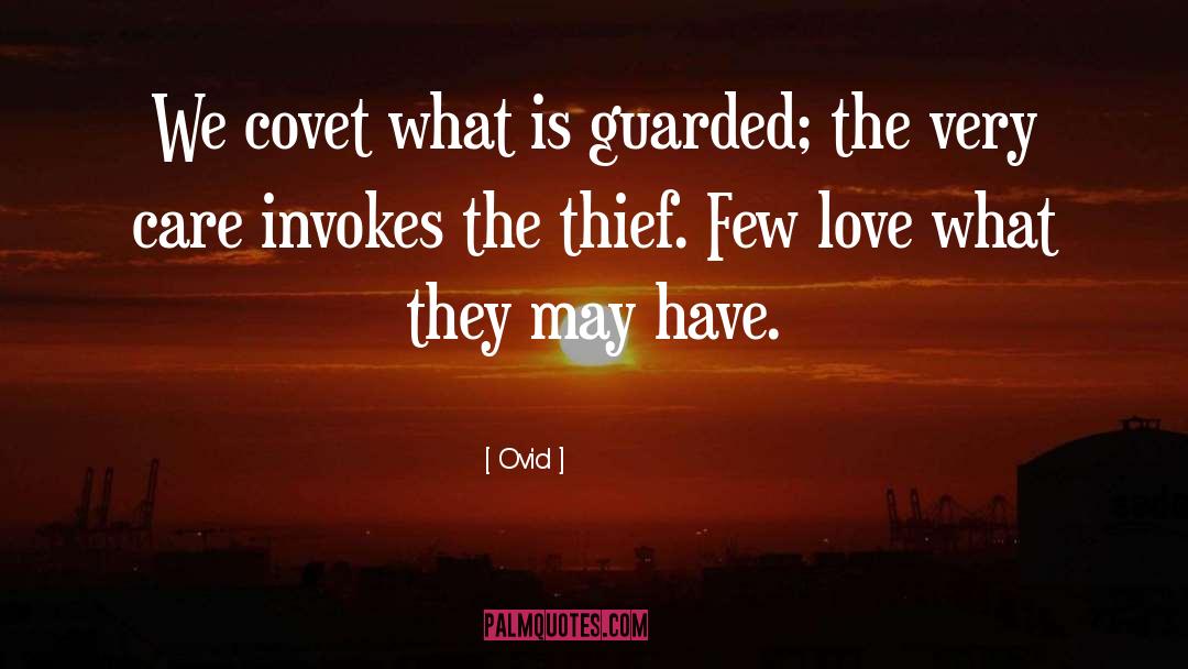 Covet quotes by Ovid