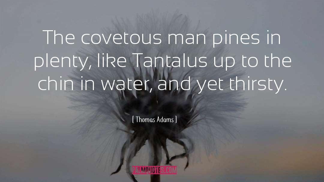 Covetousness quotes by Thomas Adams