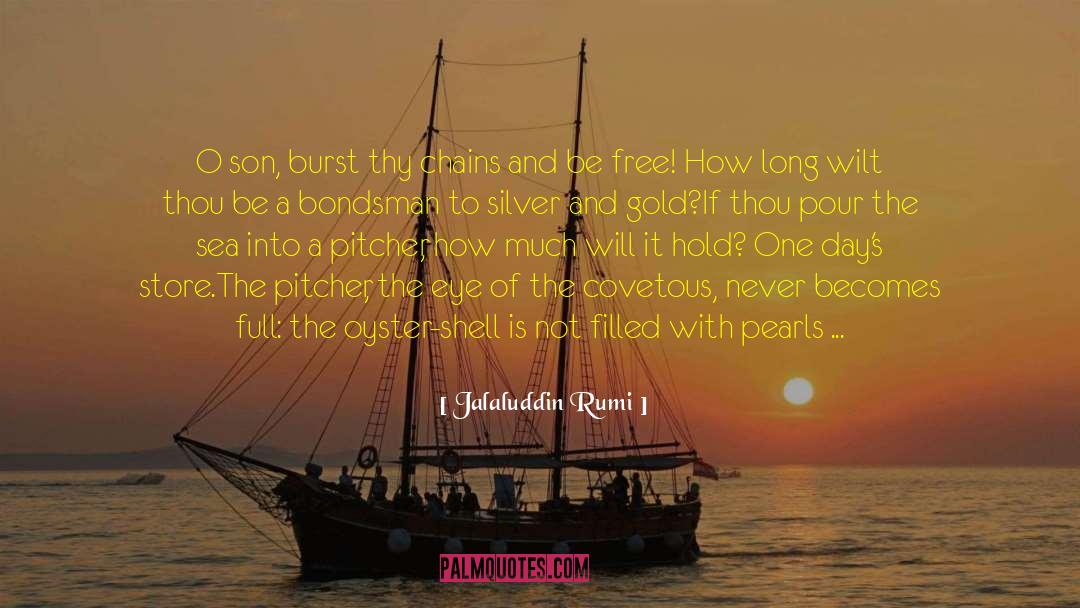 Covetousness quotes by Jalaluddin Rumi