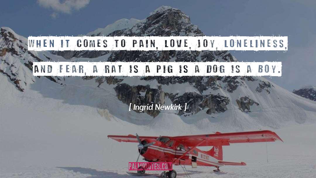 Cow Dog quotes by Ingrid Newkirk