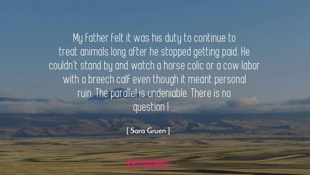 Cow Horse Supply quotes by Sara Gruen