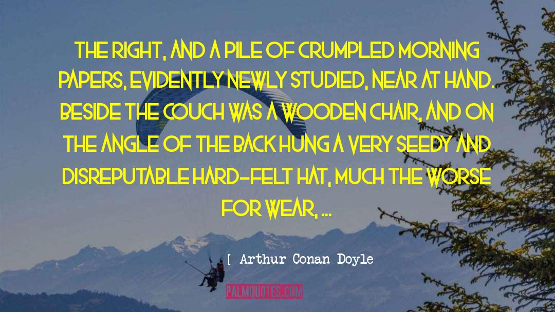 Cow Pile quotes by Arthur Conan Doyle