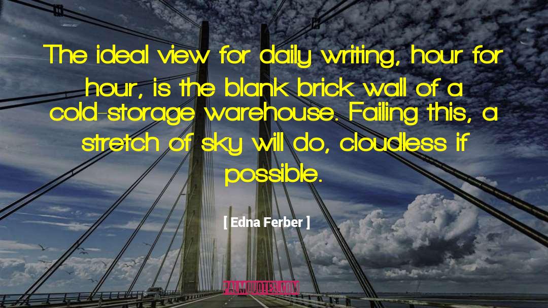 Cow Pods Storage quotes by Edna Ferber